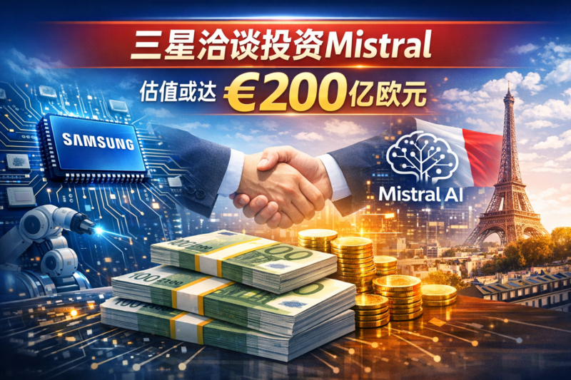 三星洽谈投资Mistral,估值或达200亿欧元-指挥使社区 - 真实线索、热点议题与深度观察