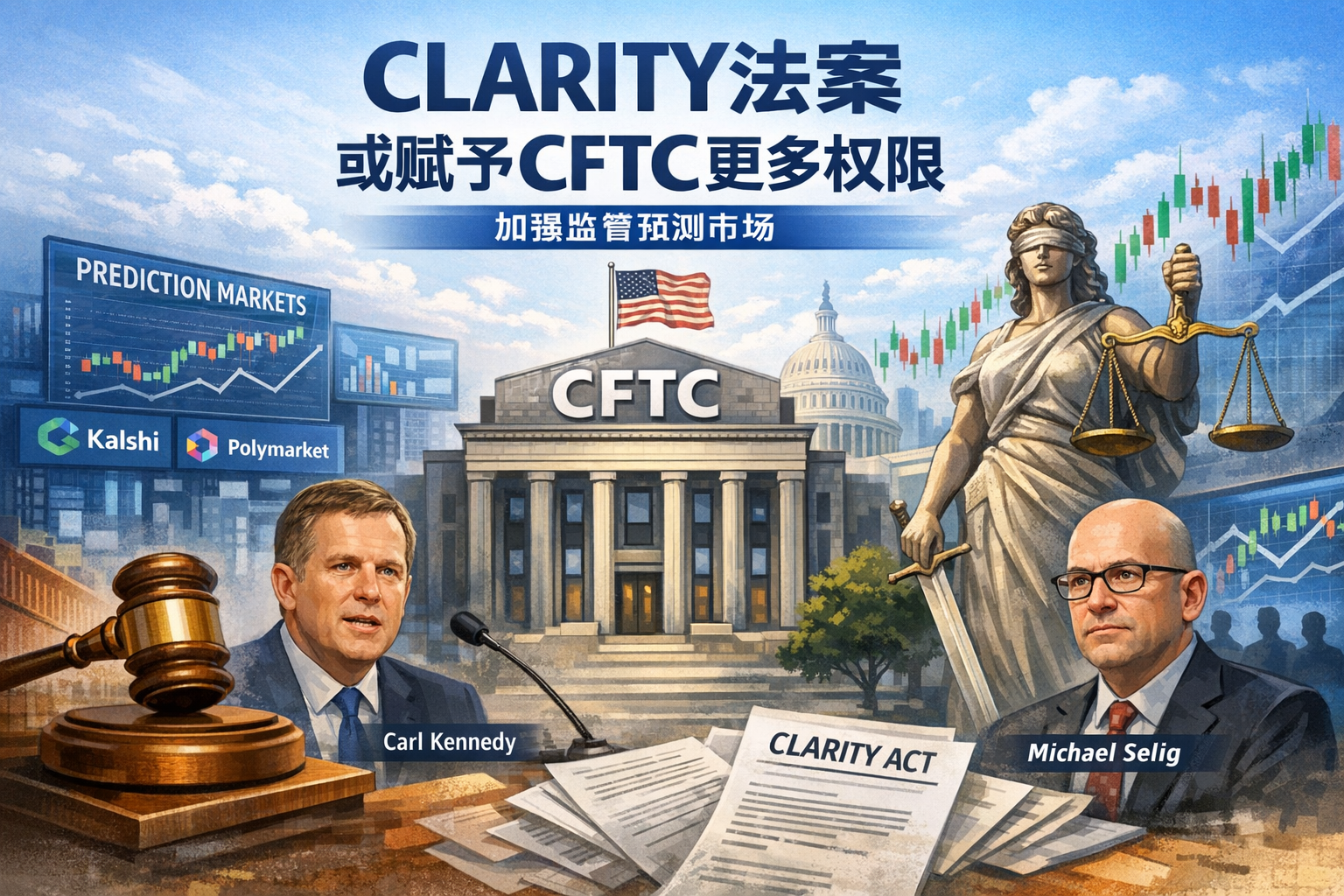律师:CLARITY法案或赋予CFTC更多权限,加强监管预测市场