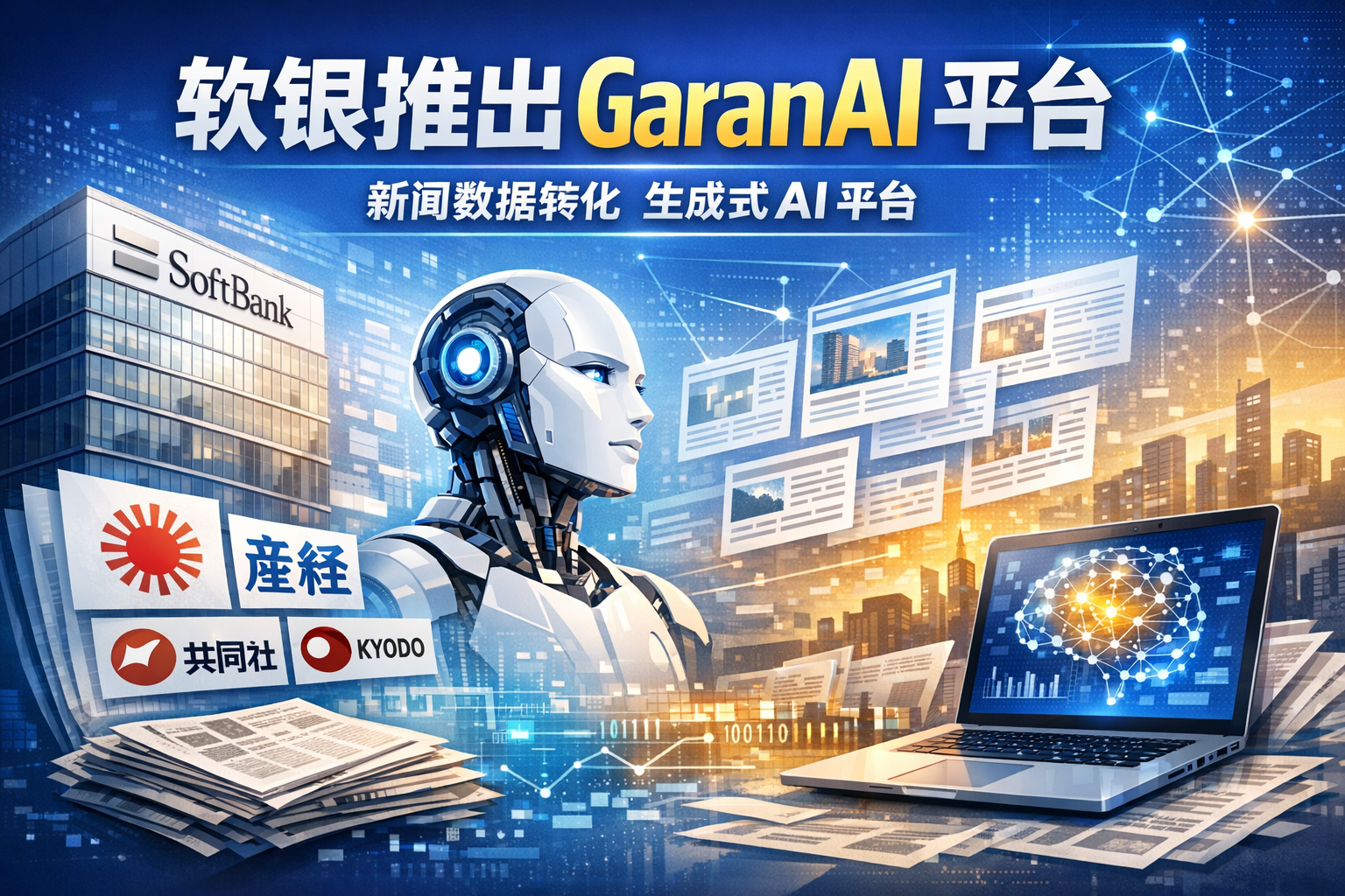 软银推出 GaranAI 平台