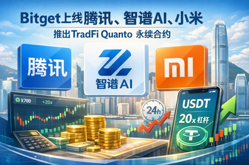 Bitget TradFi Quanto永续合约上线腾讯、智谱AI、小米-指挥使社区 - 真实线索、热点议题与深度观察