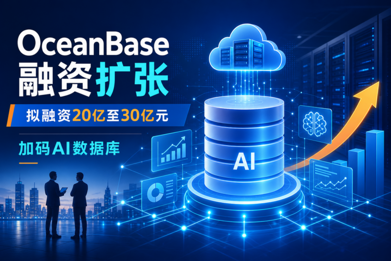 OceanBase拟融资20亿至30亿元,加码AI数据库业务-指挥使社区 - 真实线索、热点议题与深度观察