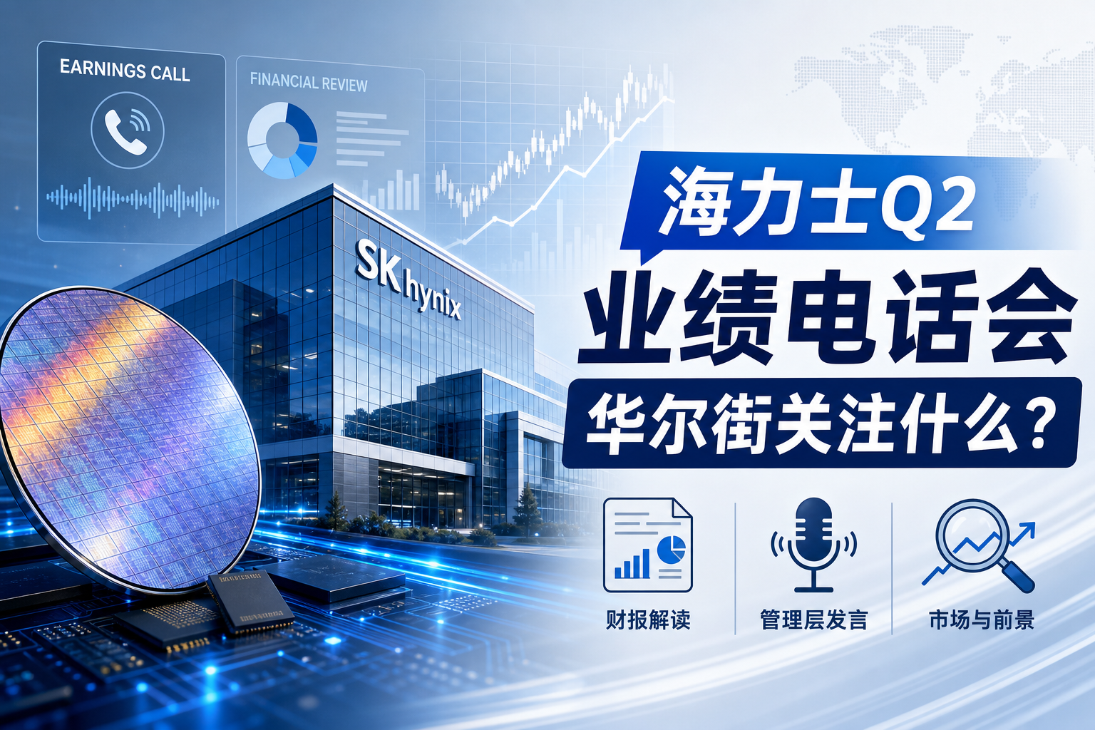 海力士Q2业绩电话会：华尔街关注哪些问题？