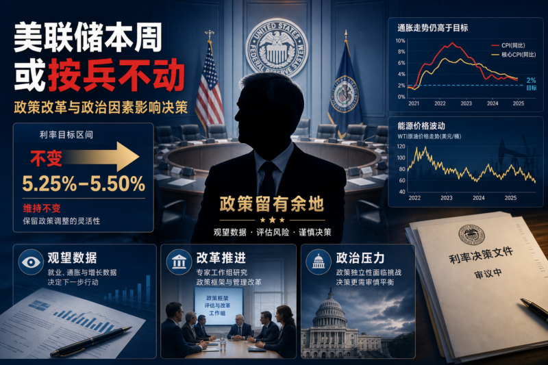 CNBC:沃什本周或维持利率不变,改革计划与政治因素影响政策选择-指挥使社区 - 真实线索、热点议题与深度观察
