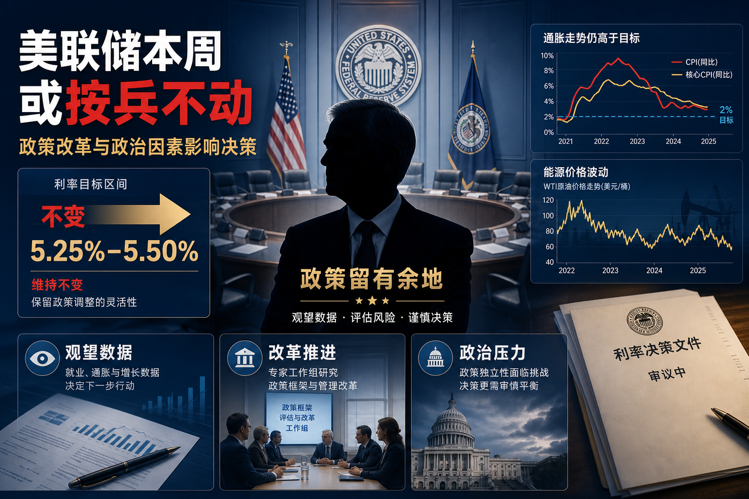 CNBC:沃什本周或维持利率不变,改革计划与政治因素影响政策选择