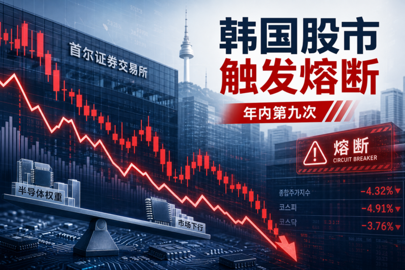 韩国股市连续两日触发熔断,年内累计九次-指挥使社区 - 真实线索、热点议题与深度观察