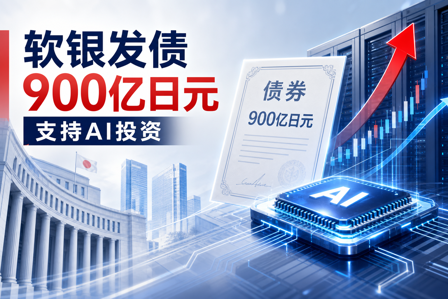 软银拟发行900亿日元债券,支持人工智能投资