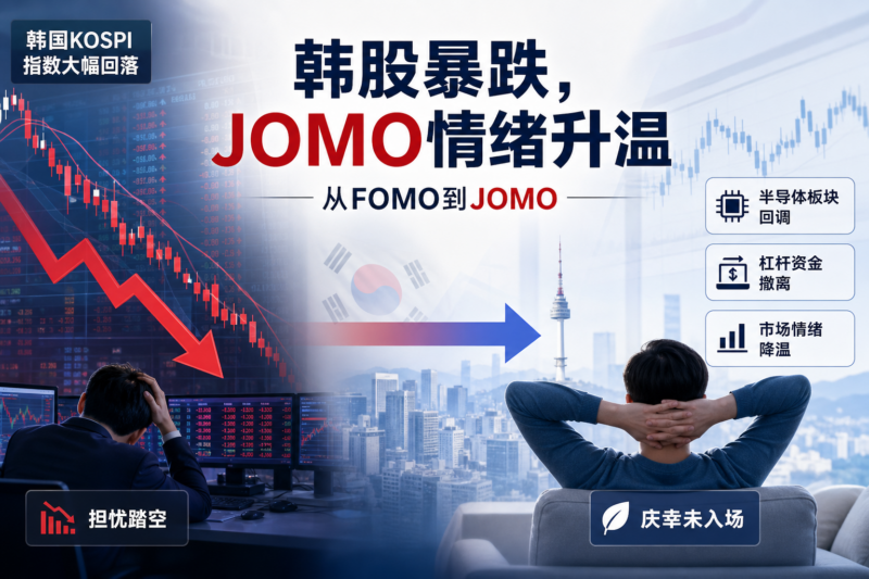 韩股暴跌催生“JOMO”情绪:投资者从担忧踏空转向庆幸未入场-指挥使社区 - 真实线索、热点议题与深度观察