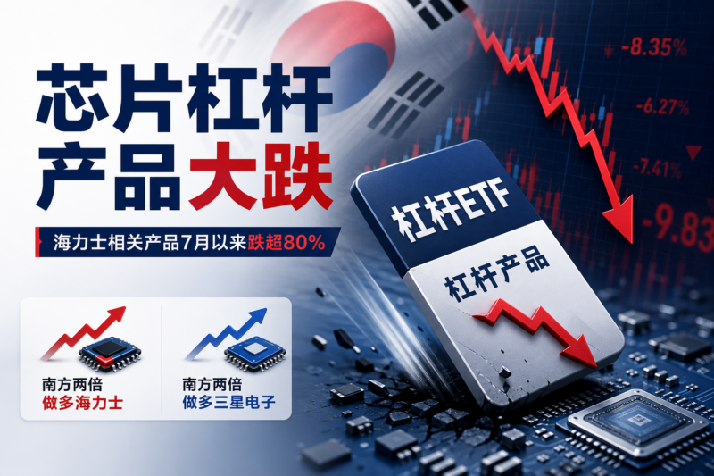 南方两倍做多海力士7月以来跌幅超80%,单日跌近26%-指挥使社区 - 真实线索、热点议题与深度观察