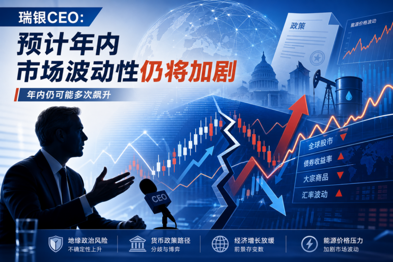 瑞银CEO:预计年内市场波动性仍将加剧-指挥使社区 - 真实线索、热点议题与深度观察
