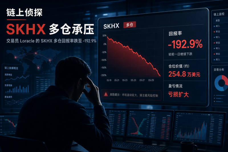 链上侦探|交易员 Loracle 的 SKHX 多仓回报率跌至 -192.9%-指挥使社区 - 真实线索、热点议题与深度观察