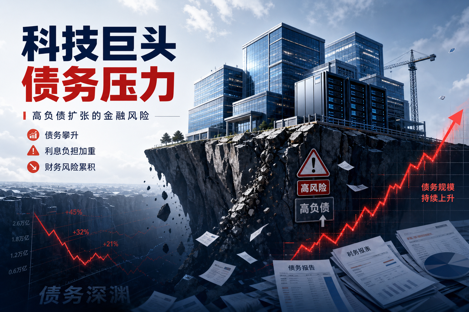 悬崖边盖楼：谷歌、Meta等巨头不敢公开的债