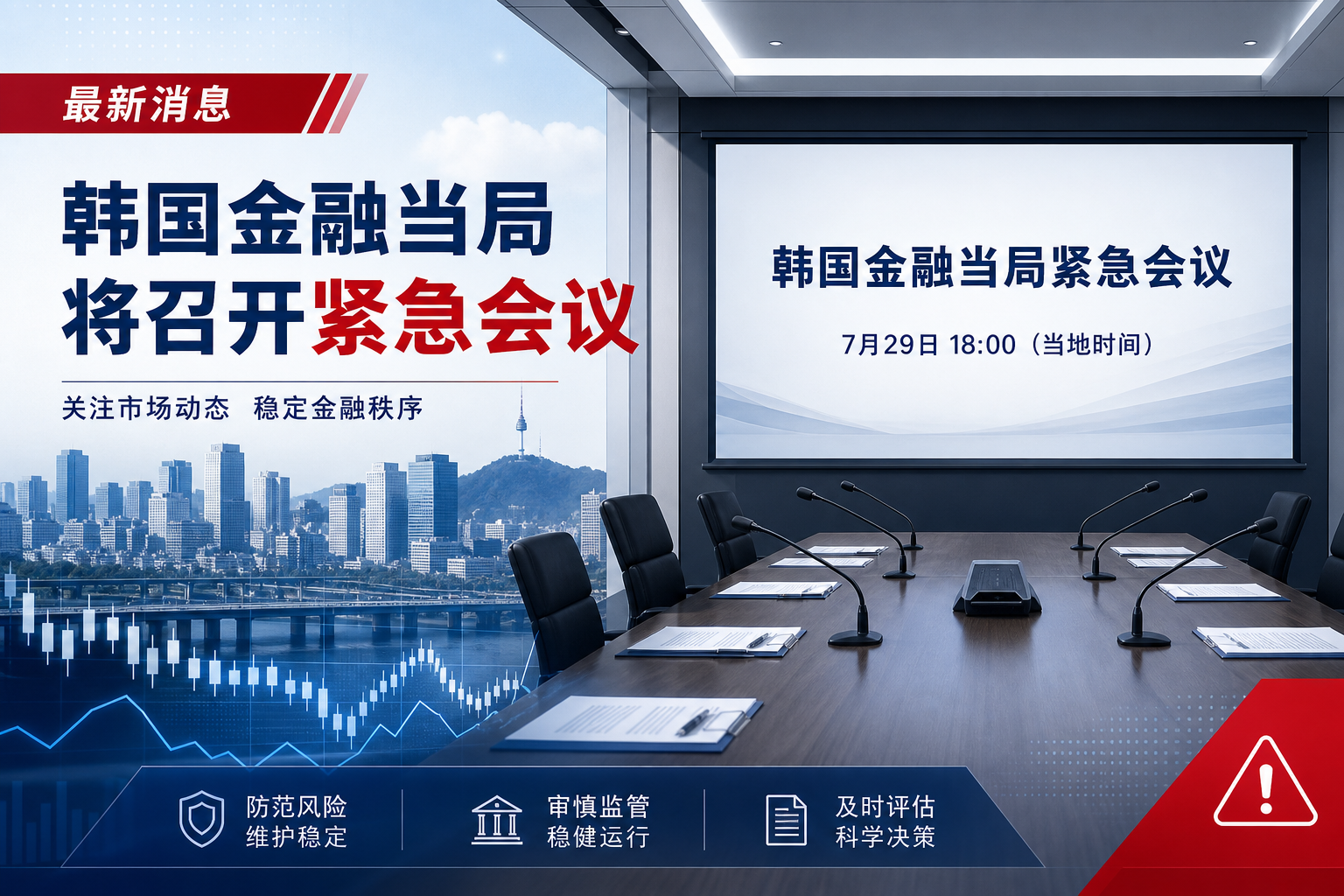韩国金融当局将召开紧急会议