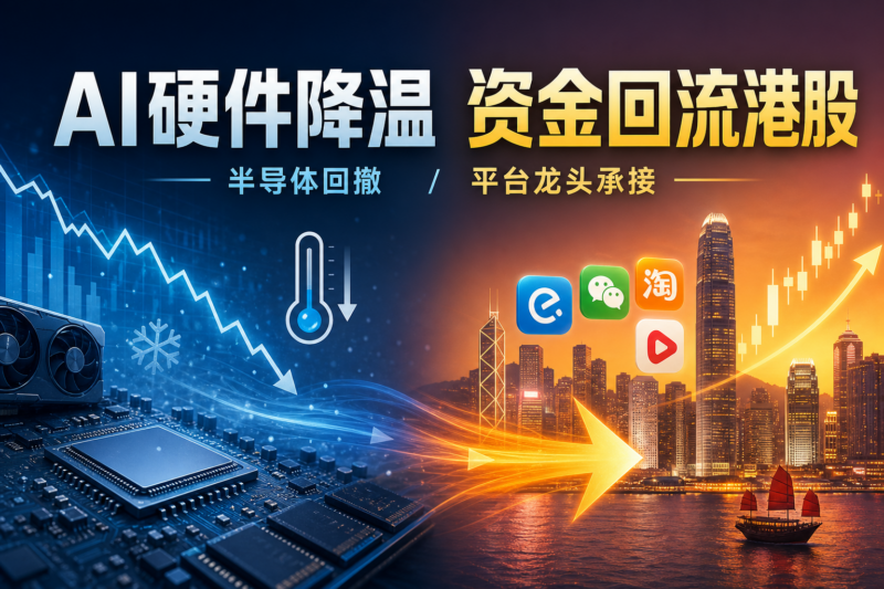 AI 硬件行情急刹车,资金回流低估值“老登股”-指挥使社区 - 真实线索、热点议题与深度观察