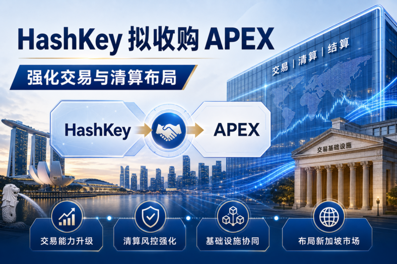 HashKey拟收购新加坡APEX全部股权-指挥使社区 - 真实线索、热点议题与深度观察