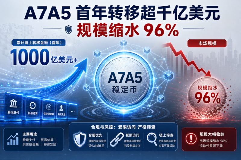俄罗斯卢布稳定币 A7A5 一年转移超千亿美元,规模已缩水 96%-指挥使社区 - 真实线索、热点议题与深度观察