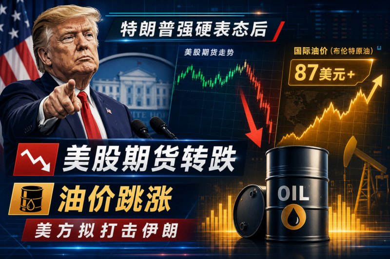 特朗普强硬表态后,美股期货转跌,国际油价跳涨-指挥使社区 - 真实线索、热点议题与深度观察