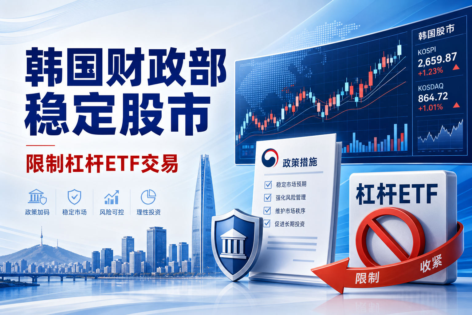 韩国财政部承诺采取更多措施稳定股市