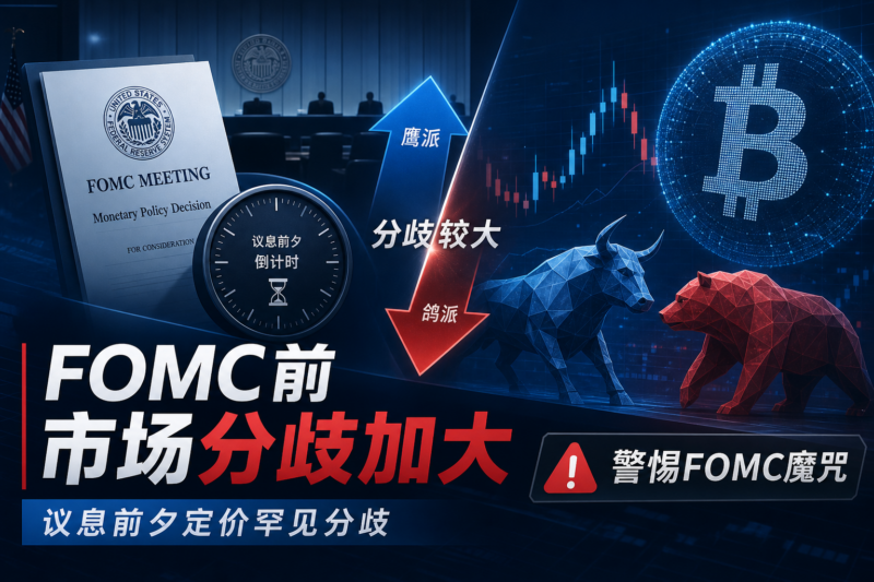 江卓尔:市场对议息决议分歧较大,需警惕“FOMC 魔咒”-指挥使社区 - 真实线索、热点议题与深度观察