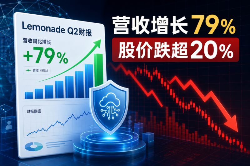 美股AI保险公司 Lemonade Q2营收同比增长79%,股价跌超20%-指挥使社区 - 真实线索、热点议题与深度观察