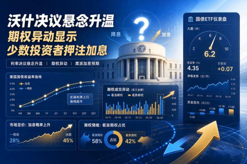 沃什决议悬念升温,期权异动显示少数投资者押注加息-指挥使社区 - 真实线索、热点议题与深度观察