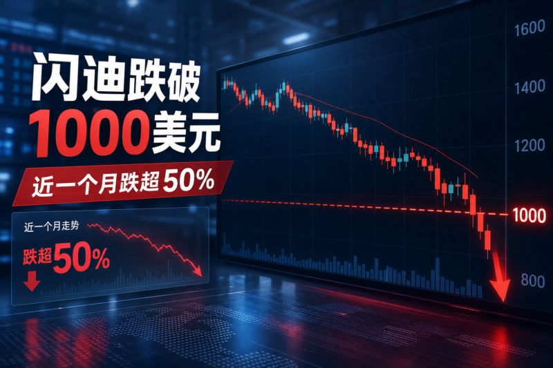 闪迪跌破1000美元，近一个月累计跌超50%-指挥使社区 - 真实线索、热点议题与深度观察