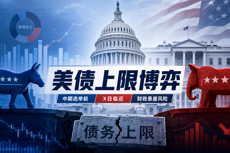 美媒:共和党考虑在中期选举前再次提高债务上限-指挥使社区 - 真实线索、热点议题与深度观察