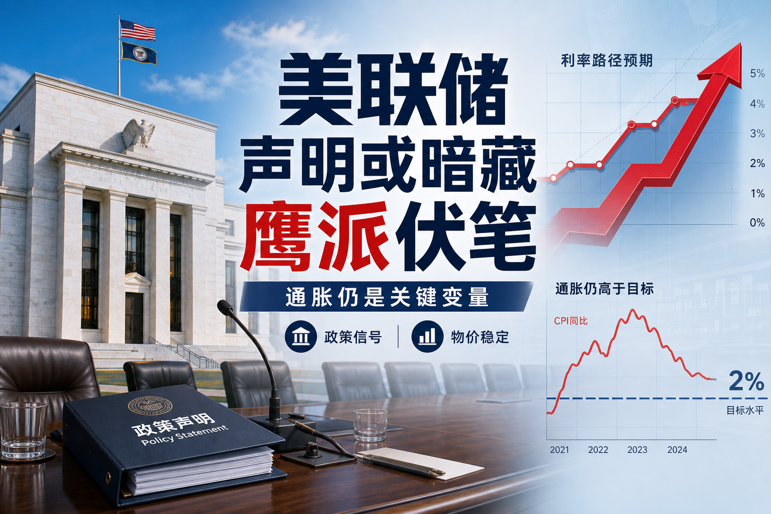 分析：美联储声明或暗藏鹰派伏笔