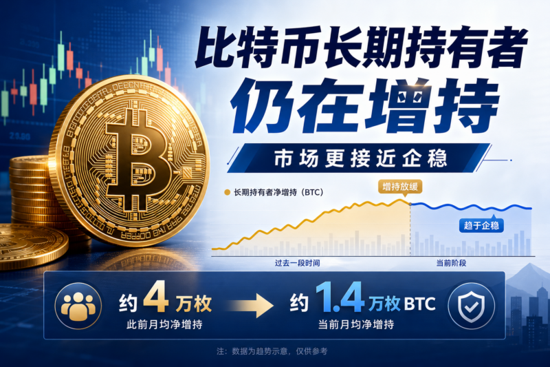 Bitfinex:比特币长期持有者仍在增持,市场更接近企稳-指挥使社区 - 真实线索、热点议题与深度观察