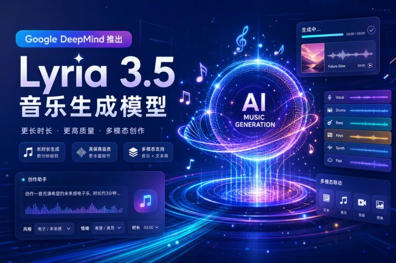 Google DeepMind 发布 Lyria 3.5 音乐生成模型-指挥使社区 - 真实线索、热点议题与深度观察