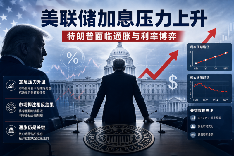 美联储加息压力上升,特朗普未必会将矛头指向沃什-指挥使社区 - 真实线索、热点议题与深度观察