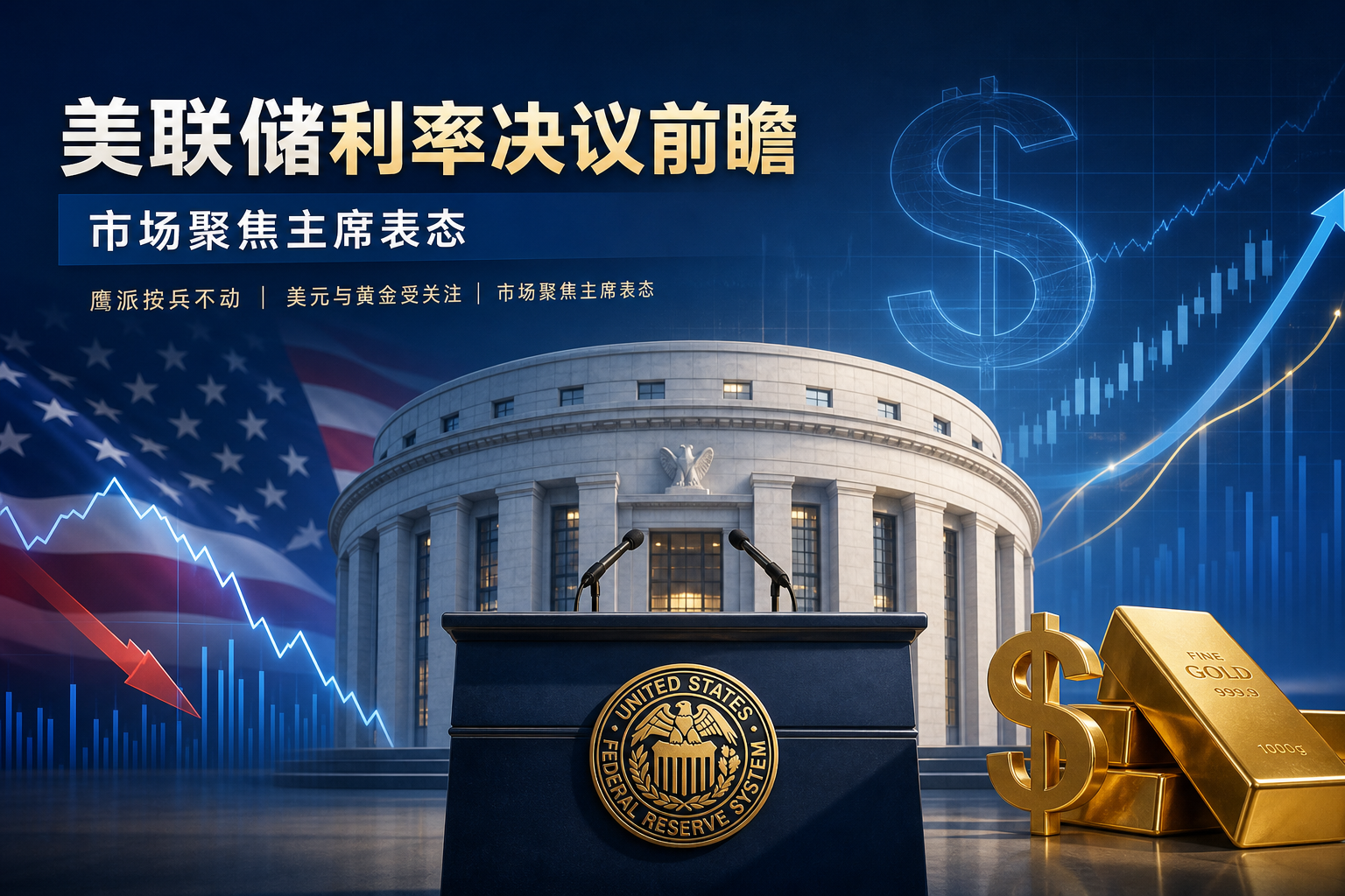 机构前瞻美联储利率决议:鹰派按兵不动或提振美元,市场聚焦沃什表态