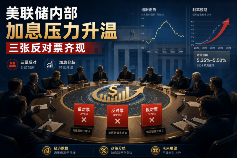 美联储内部加息压力升温，三张反对票齐现-指挥使社区 - 真实线索、热点议题与深度观察