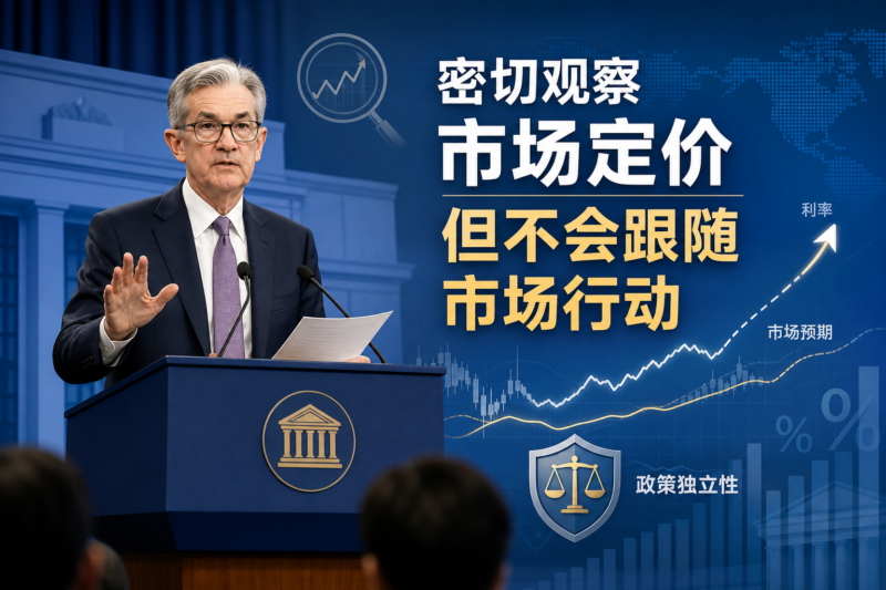 沃什:密切观察市场定价,但不会跟随市场行动-指挥使社区 - 真实线索、热点议题与深度观察