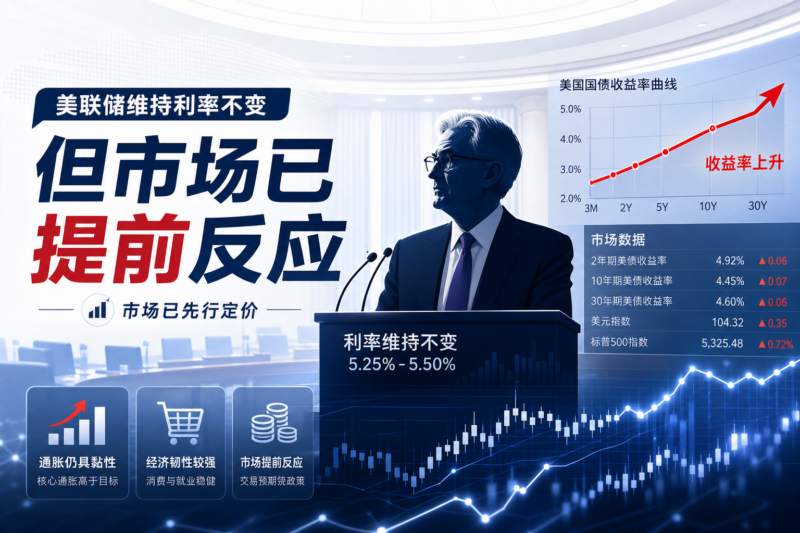 沃什拒称美联储“按兵不动”:市场早已作出反应-指挥使社区 - 真实线索、热点议题与深度观察