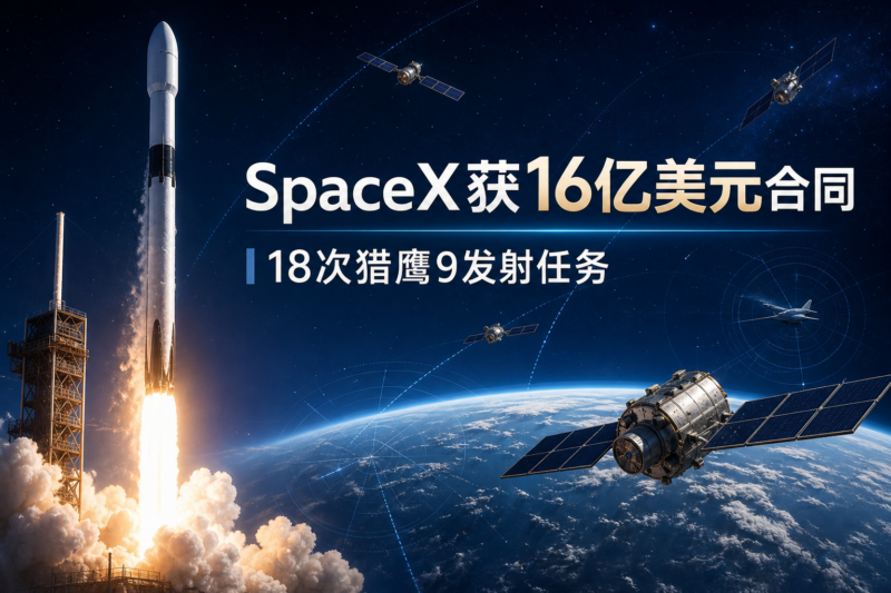 SpaceX获美国太空军16亿美元合同-指挥使社区 - 真实线索、热点议题与深度观察