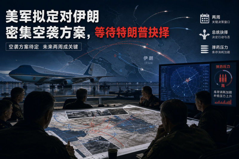美军拟定对伊朗密集空袭方案,等待特朗普抉择-指挥使社区 - 真实线索、热点议题与深度观察