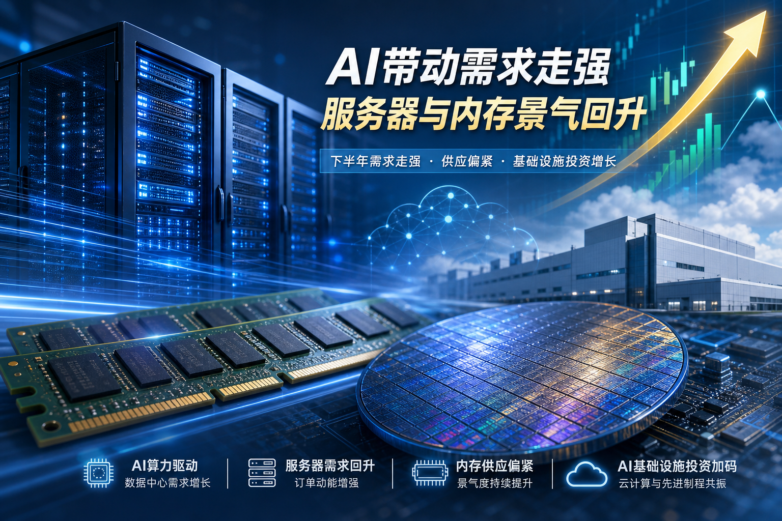三星电子：AI推动下半年服务器与内存需求走强