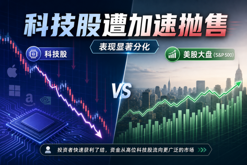 投资者加速抛售美股科技股-指挥使社区 - 真实线索、热点议题与深度观察