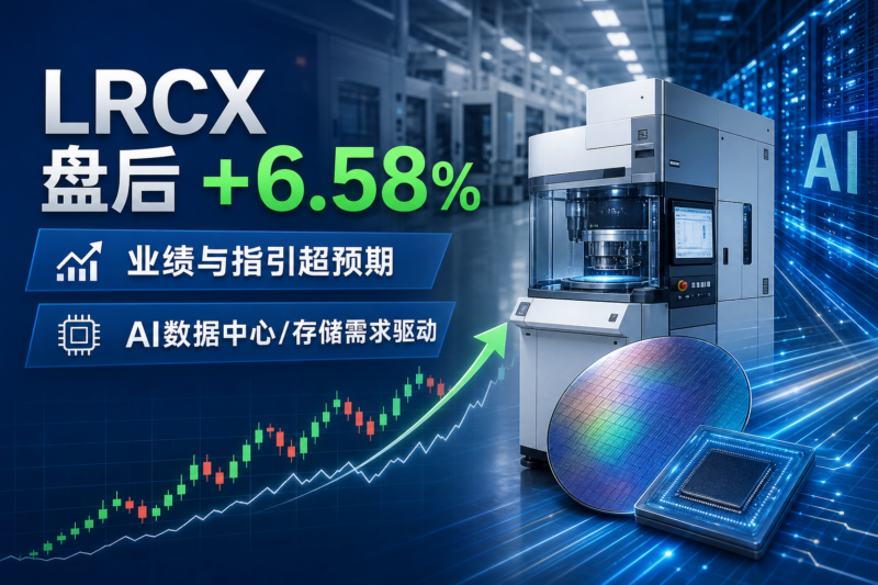 Lam Research盘后涨6.58%,业绩与指引均超预期-指挥使社区 - 真实线索、热点议题与深度观察