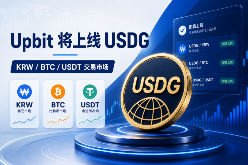 Upbit 将上线 USDG-指挥使社区 - 真实线索、热点议题与深度观察