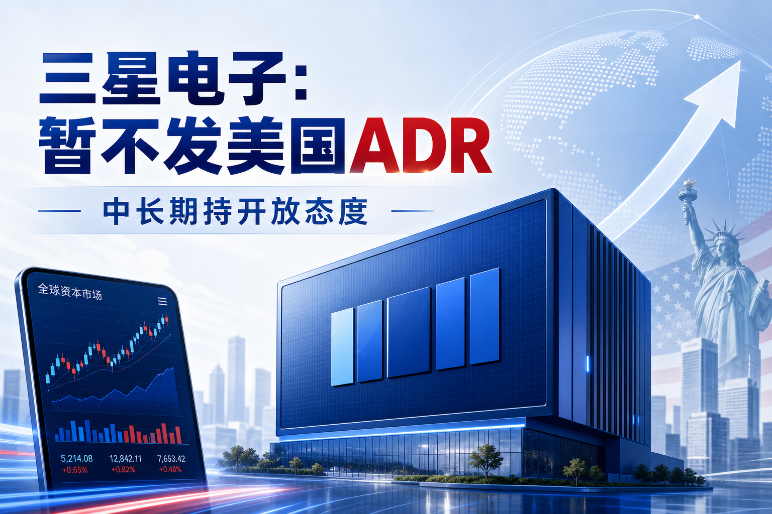 三星电子：暂不考虑发行美国ADR，未来持开放态度
