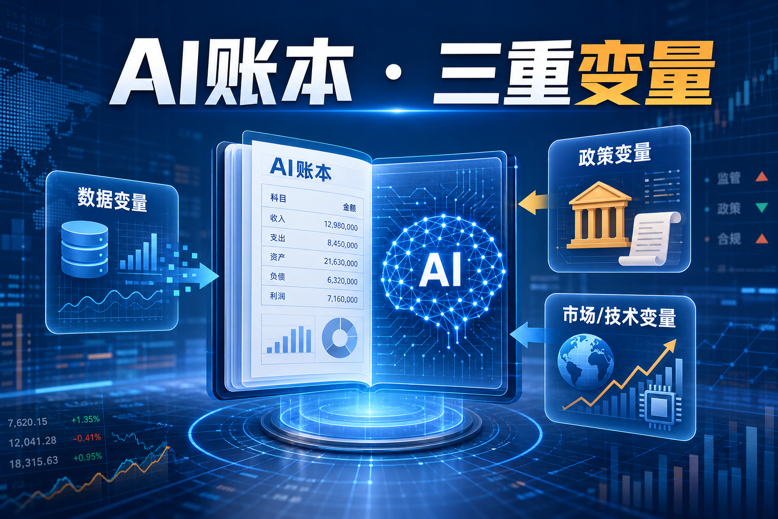 AI账本遇上三重变量