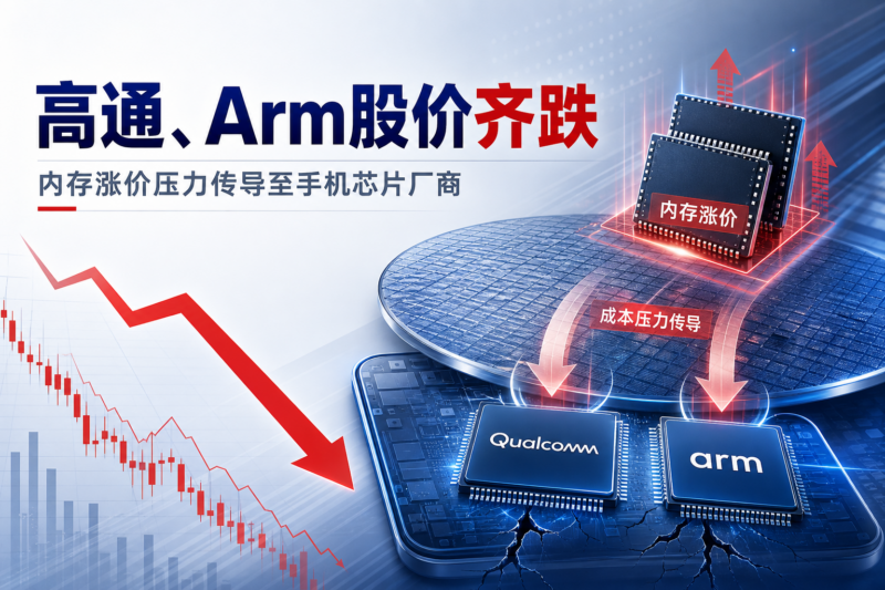 高通、Arm股价齐跌：内存涨价压力传导至手机芯片厂商-指挥使社区 - 真实线索、热点议题与深度观察