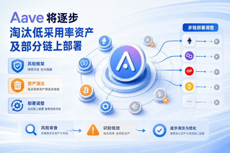 Aave 将逐步淘汰低采用率资产及部分链上部署-指挥使社区 - 真实线索、热点议题与深度观察