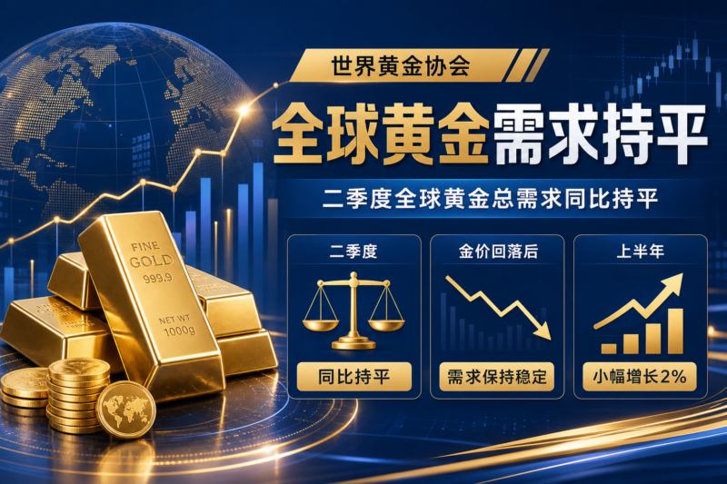 世界黄金协会:二季度全球黄金总需求同比持平-指挥使社区 - 真实线索、热点议题与深度观察