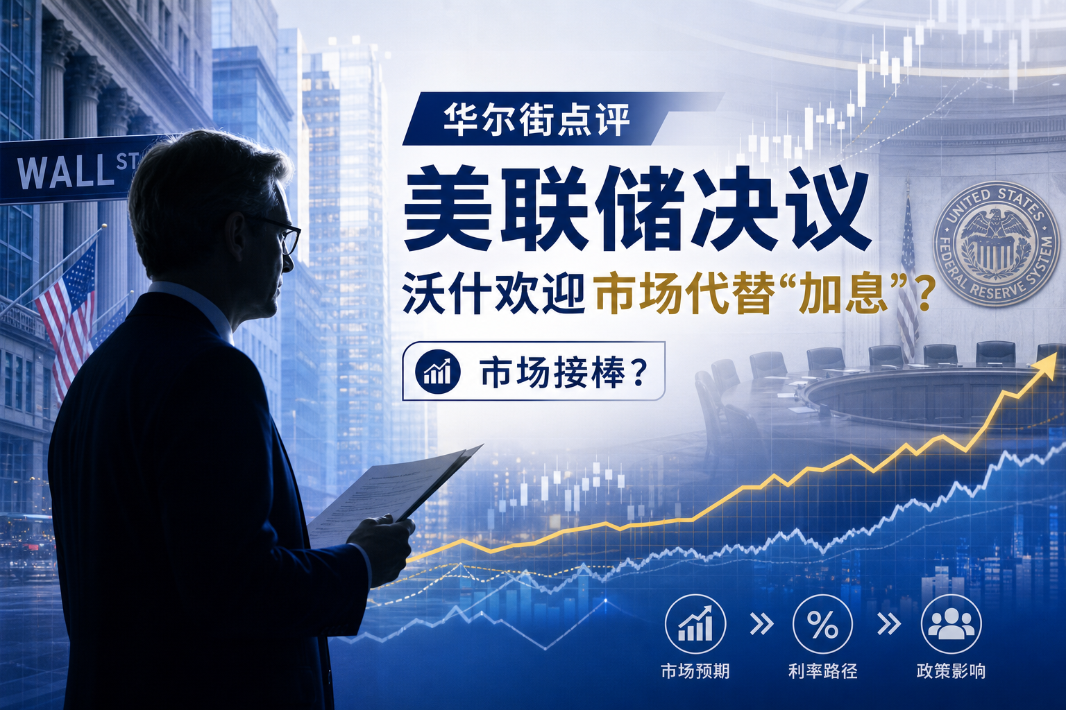 华尔街点评美联储决议：沃什欢迎市场代替“加息”？