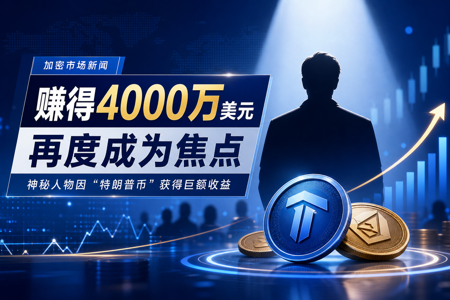 凭“特朗普币”赚得4000万美元，他再度成为焦点