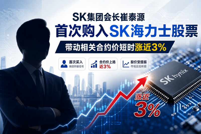 SK集团会长首次购入SK海力士股票，相关合约价短时涨近3%-指挥使社区 - 真实线索、热点议题与深度观察