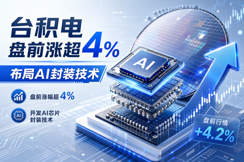 台积电美股盘前涨超4%，将开发AI芯片封装技术-指挥使社区 - 真实线索、热点议题与深度观察