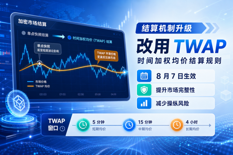 Polymarket 将升级加密涨跌市场结算规则:改用时间加权均价-指挥使社区 - 真实线索、热点议题与深度观察